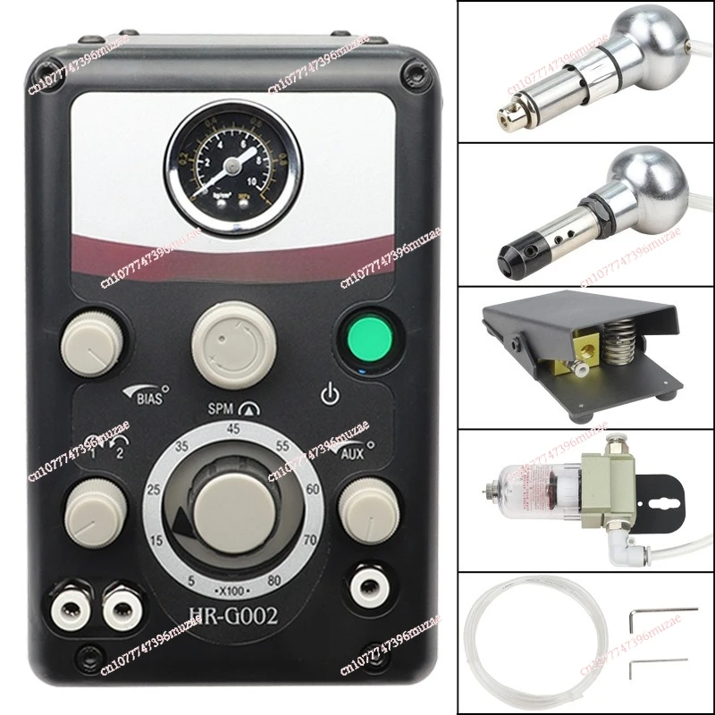 

Double head pneumatic engraving machine jewelry reel bead edge machine micro-inlay engraving engraving machine metal