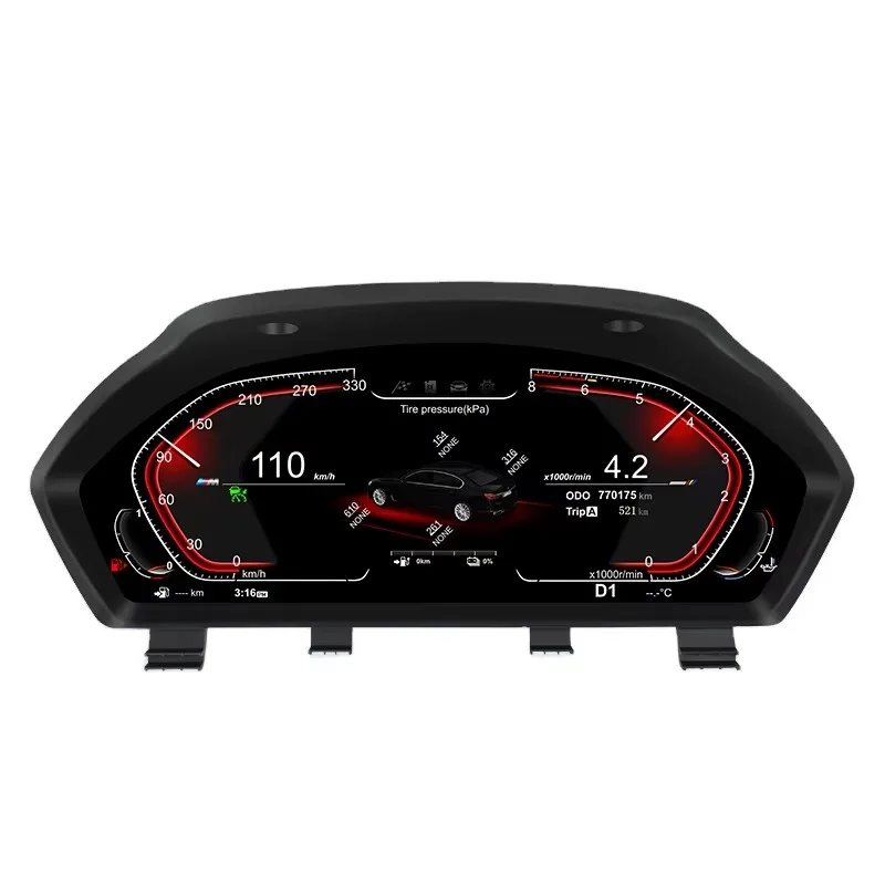 Junsun Digital Cluster Dashboard for  3 4 Series F30 F31 F32 F33 F36 6 Series GT-F34 LCD Car Instrument Virtuele Cockpit Voor