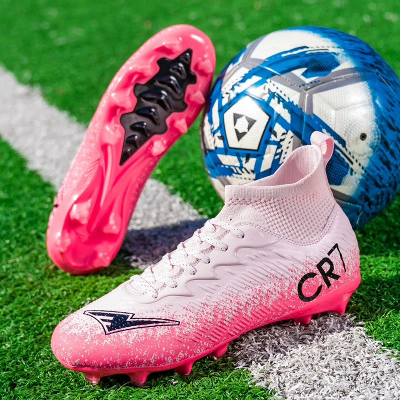 

Men Football Boots Unisex Original Hot Sale Soccer Shoes Ultralight Cleats Sneakers High-quality Women Match TF/FG Professional