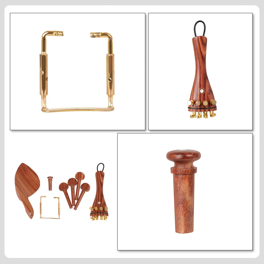 

Instrument Violin Accessories Violins Jujube Wood*alloy Shoulder Repair Replacement Part