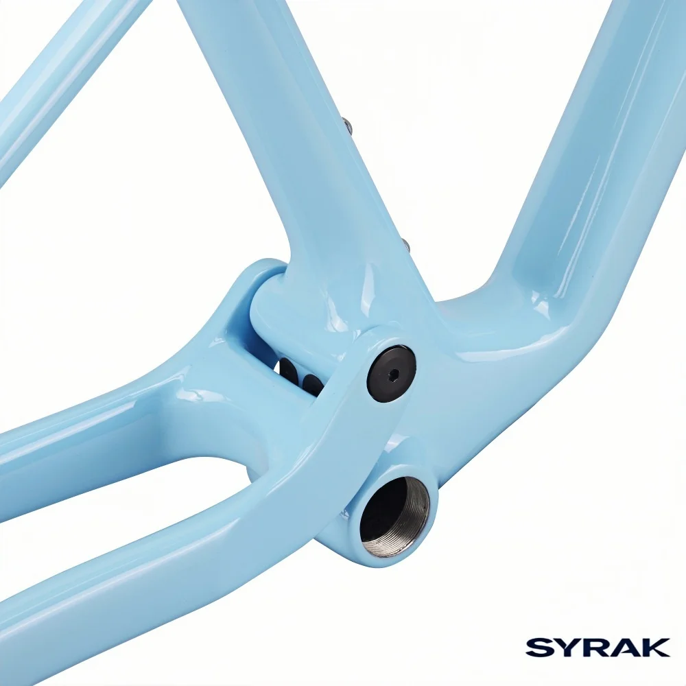 SYRAK 2026 تصميم جديد 29er دفعة BSA S M L الكربون تعليق ماتي لامع Traval 100 مللي متر الكربون إطار الجبلية إطار الكربون الجبلية