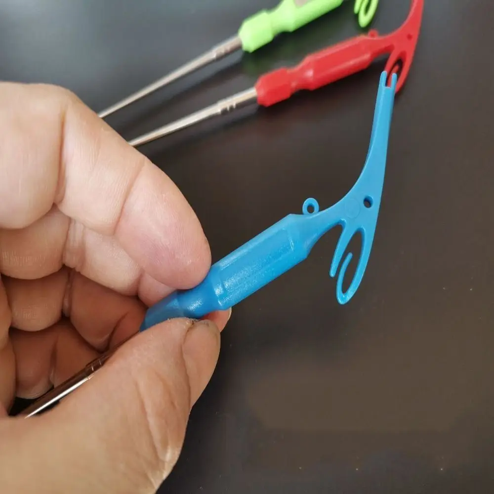 

Loop Knot Tyer Tool Remover Quick Knot Fishing Extractor Security Extractor Fly Nail Knot Tying Tools Fishihing Hook Remover