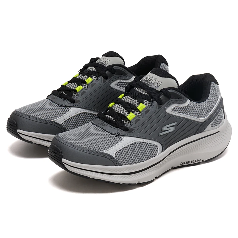 

Skechers Gorunconsistent2.0 Running Shoes M-Strike Technology Cushioning Comfortable Breathable Men's Shoes Sports Shoes Outdoor Road Running Shoes 220868-Gybk