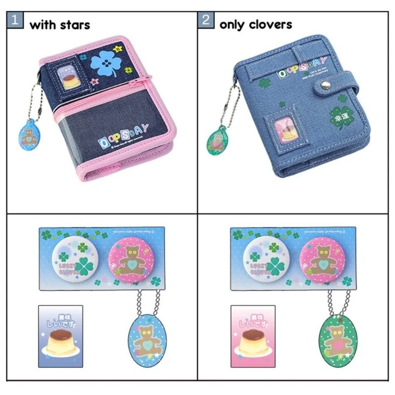 Página notebook retrô Notebook Binder Sweet Clovers Notebook Small Journal Notepad