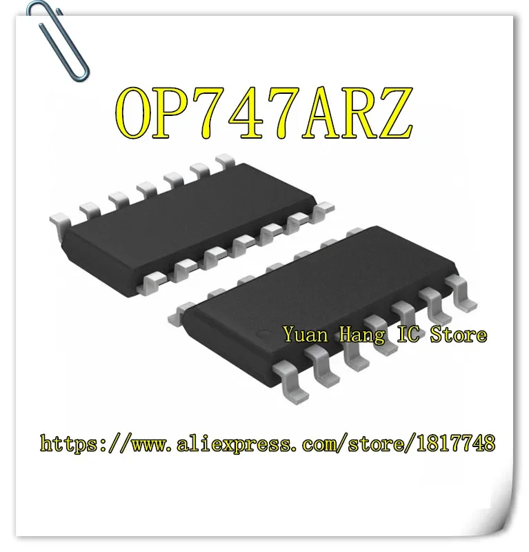 10PCS/LOT OP747ARZ OP747AR OP747A OP747 SOP14 NEW