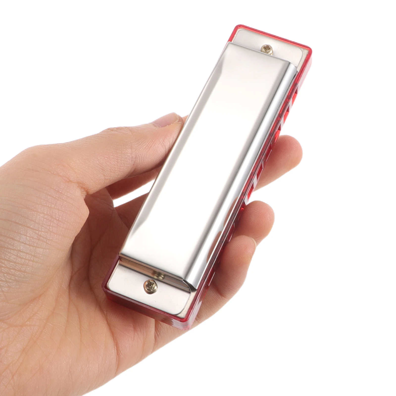 

Professional Harmonica 20 Tones Mouth Organ for Beginners Holes Metal Student