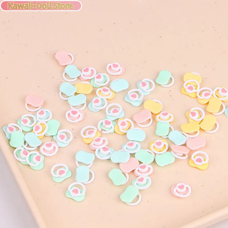 5 stks Mooie Mini Pop Fopspeen Speelhuis Levert Dummy Tepels Voor Pop Babypoppen Kinderen Speelgoed Baby Fopspeen Accessoires