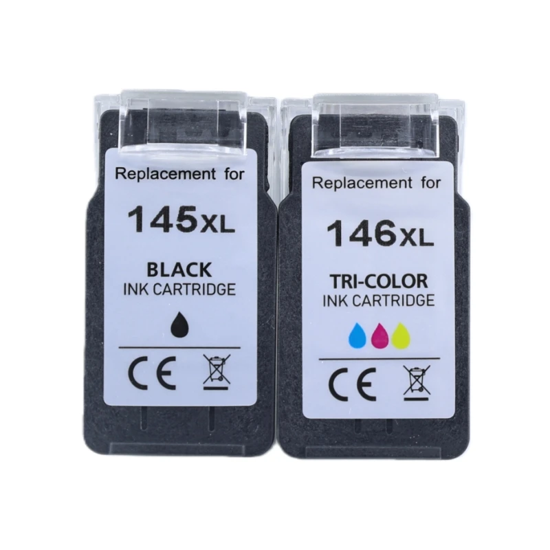 Remanufactured Ink Cartridge PG145 CL146 145XL 146XL PG-145 CL-146 for Canon Pixma MG2410 MG2510 MG3010 TS3110 MG2910 IP2810
