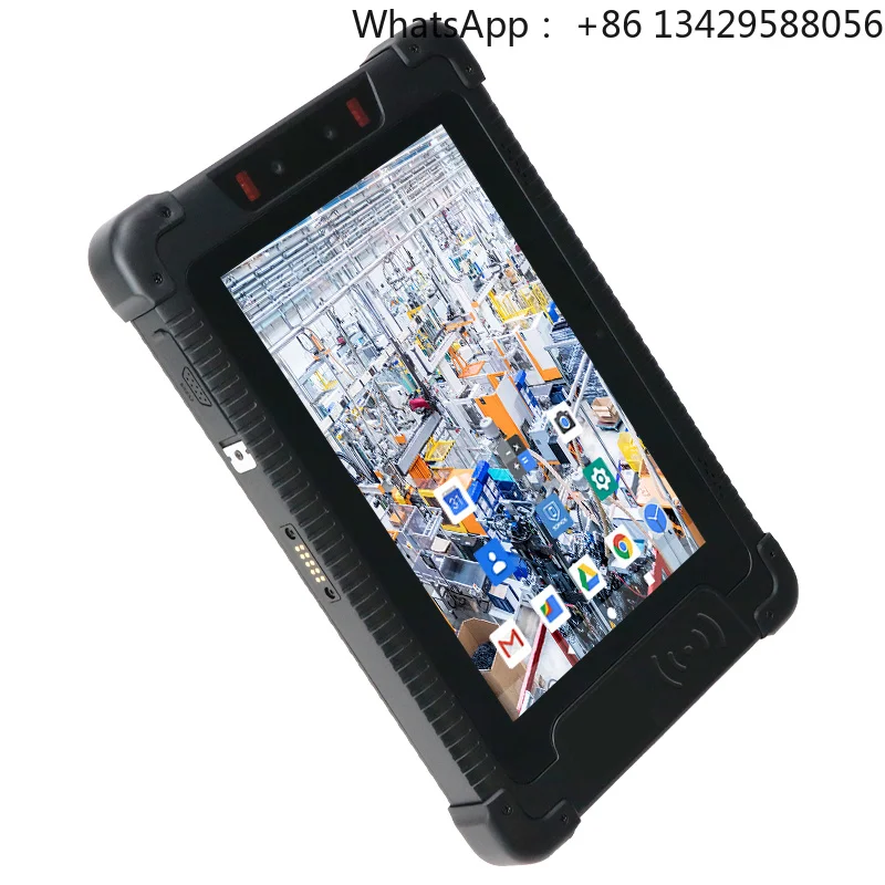 8-Inch Waterproof Rugged Android Tablet PC New Industrial Terminal 4G GSM Network 2GB Memory MTK Processor Mobile Data Collector