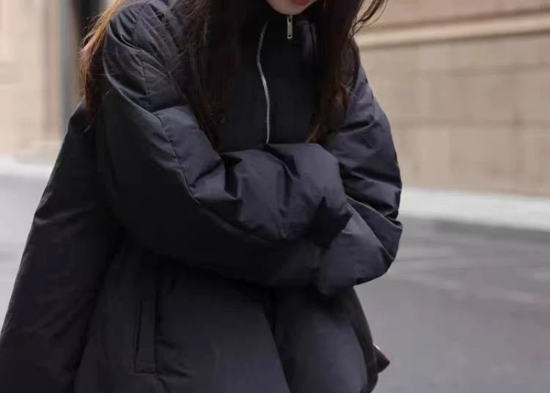 

2025 Women's Winter Loose Thick Corduroy Coat Fashion Cotton Coat