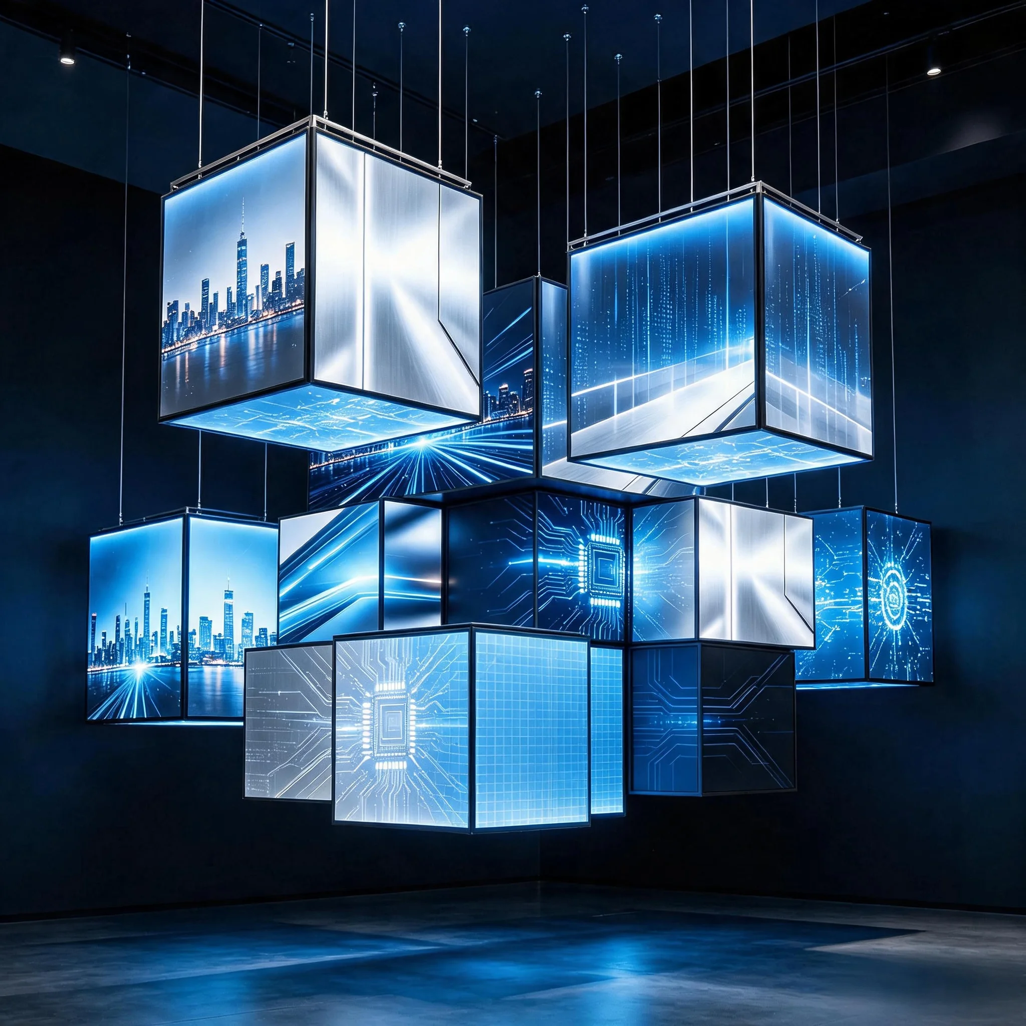 custom-ceiling-suspended-cube-seg-led-light-box-multi-sided-360-display-hanging-tension-fabric-backlit-billboard