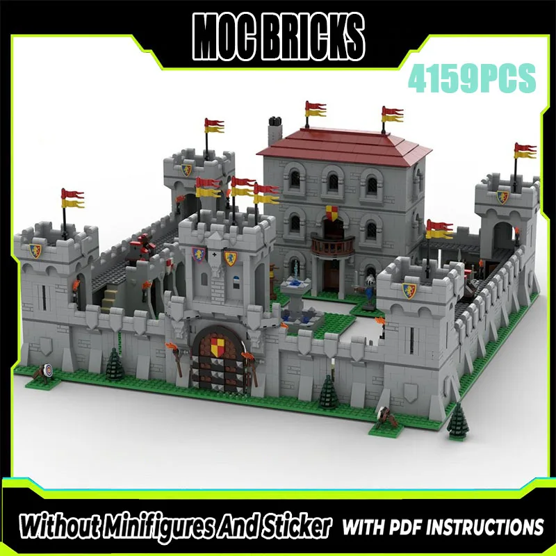 

Exquisite new product MOC building block model knight training camp technology modular children's toy gift DIY assembly set