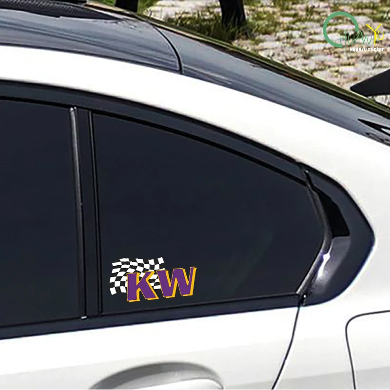 ملصق عاكس لامتصاص الصدمات KW لتعديل نافذة السيارة وديكور ملصق مقاوم للماء #5