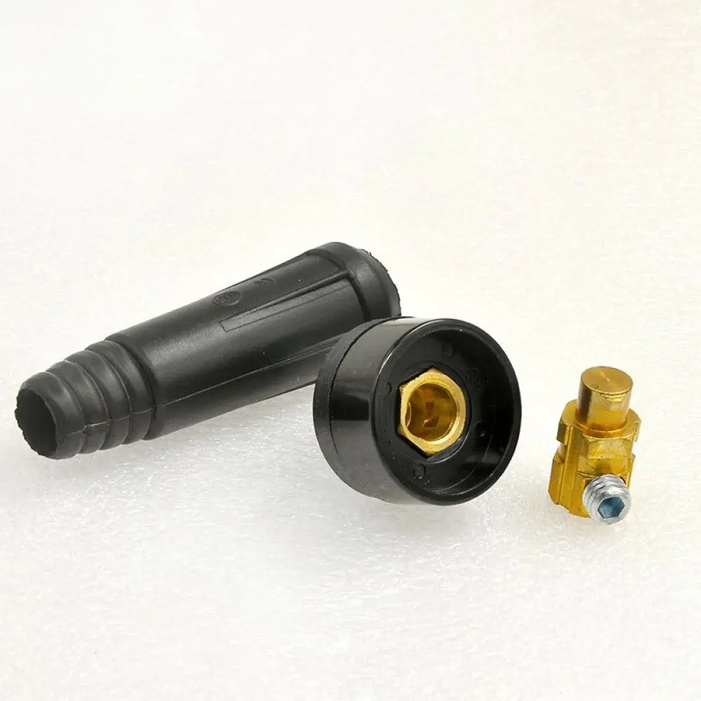 For For ZhengTongDa DKJ10 25 Welding Cable Quick Connector Plug Socket European Style Accessory Welding Power Applicator