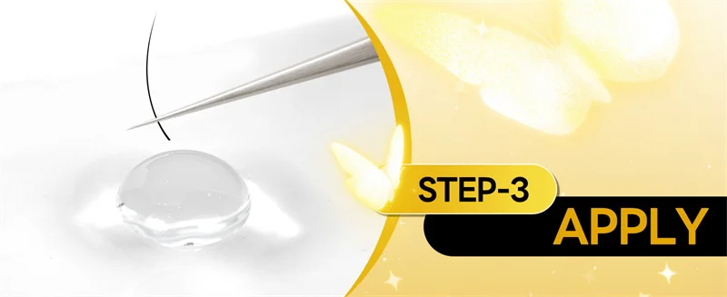 6ML UV Wimpern Kleber Für Wimpern Verlängerung Kleber Wasserdicht Langlebig 1S Schnell Trocknend Koreanische Lila Professionelle make-up-Tools – Detail 5
