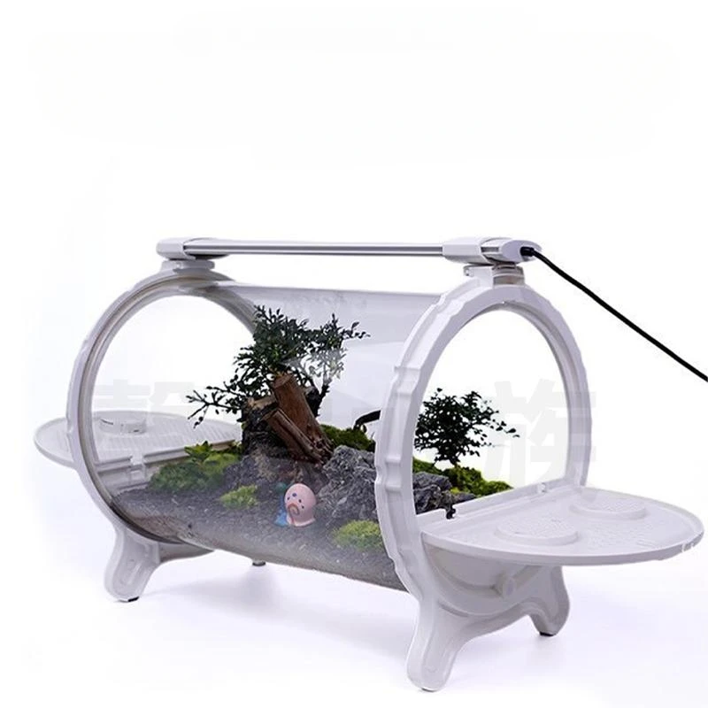 

Биологический ковчег Биологическая культура Кабина Микро Пейзаж Настольный орнамент Светодиодное освещение из боросиликатного стекла