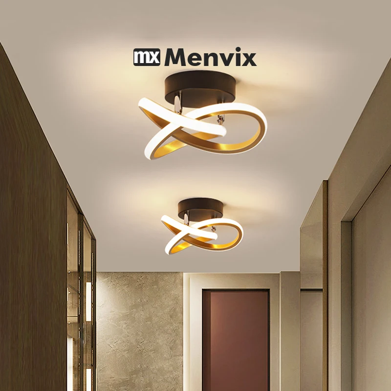 Modern Aisle LED Ceiling Lamp For Stairs Entrance Corridor Balcony Indoor Lighting Minimalist Style Light Kitchen Fixtures