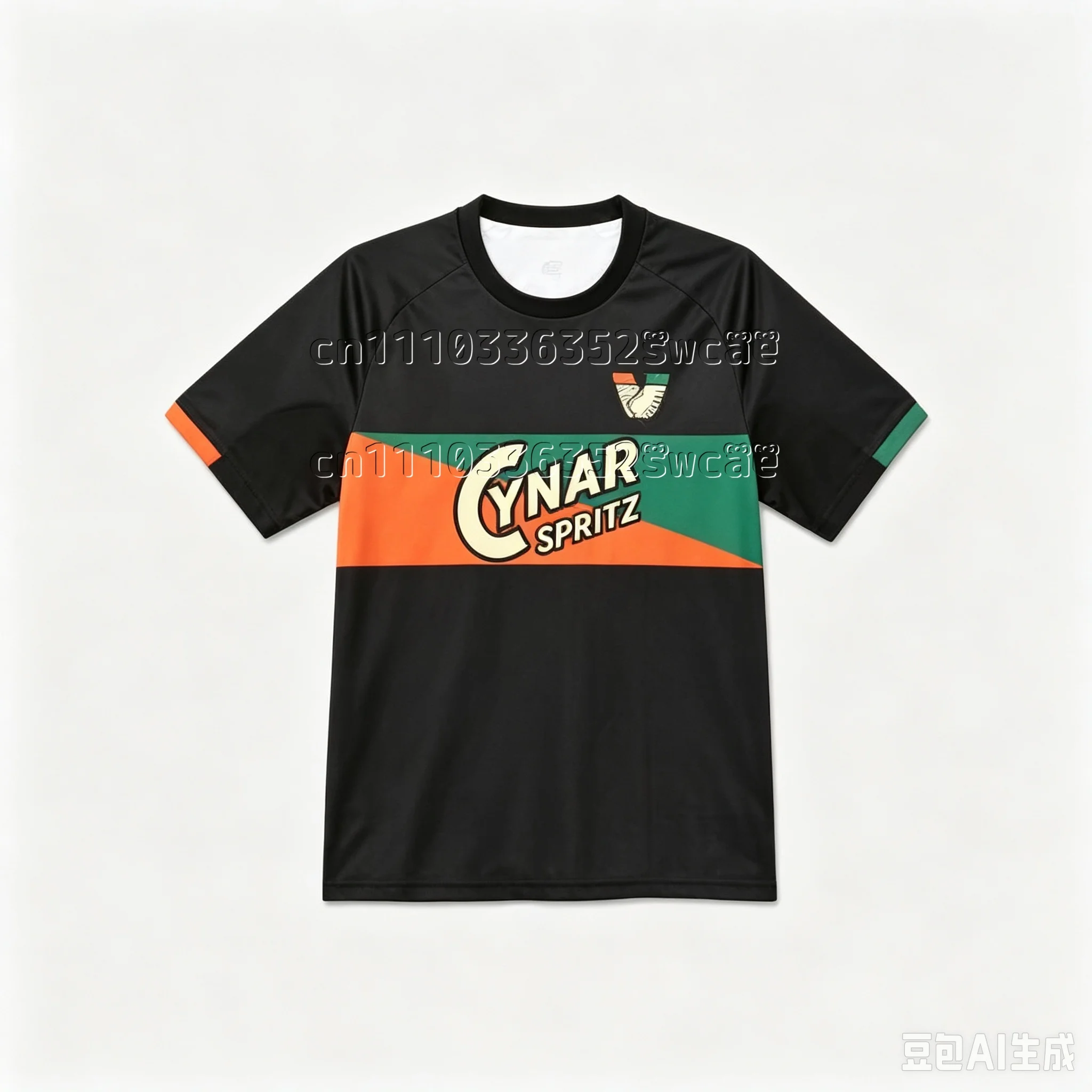 Family Matching 26-27 Breathable Summer Adult Venezia Home Football Jersey Sports Casual Quick-Drying Soccer T-shirt