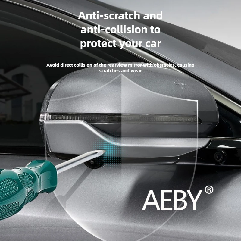 

AEBY For BYD Atto 3 Smart Driving Edition 2022-2025 Scratch Proof Car Exterior Accessories,Car Side Mirror Guard,Collision Strip