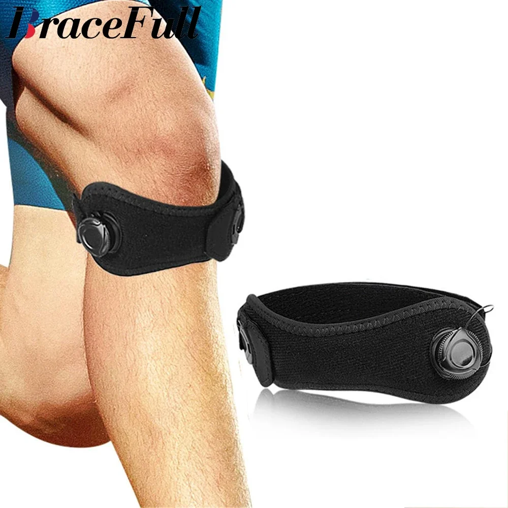 

1PC Patella Band Patellar Stabilizing Brace,Tendon Support Strap for Running,Tennis,Hiking,Squats Knee Support for Pain Relief