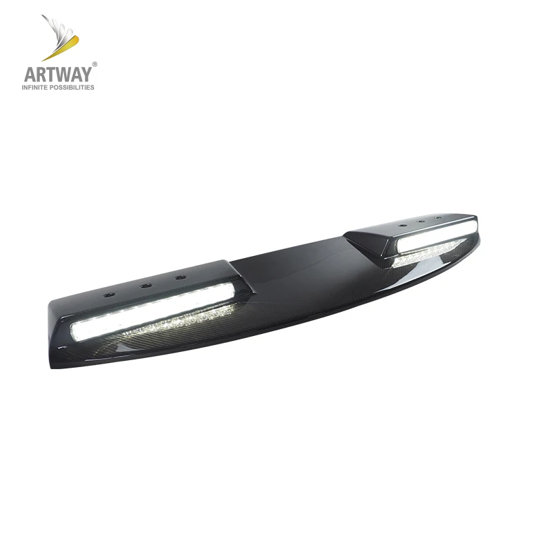 

New Arrivals High Quality Exterior Accessories For Defender L663 Top Light Carbon For Two Light