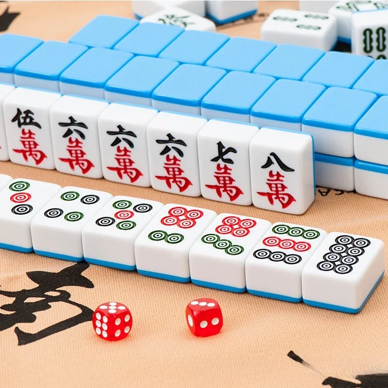 24Mm Mini Mahjong 26mm Small Mahjong Portable Small Dormitory Home Travel Hand Rub Mini Edition Medium