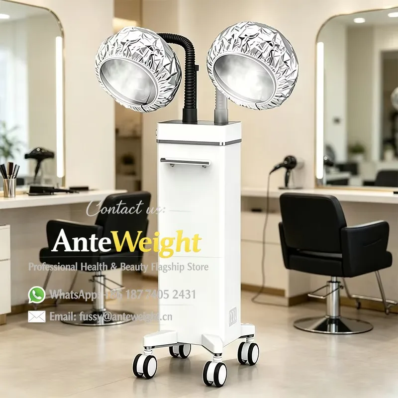 Professional Digital LCD Display Ozone Steamer for Hair and Face Treatment