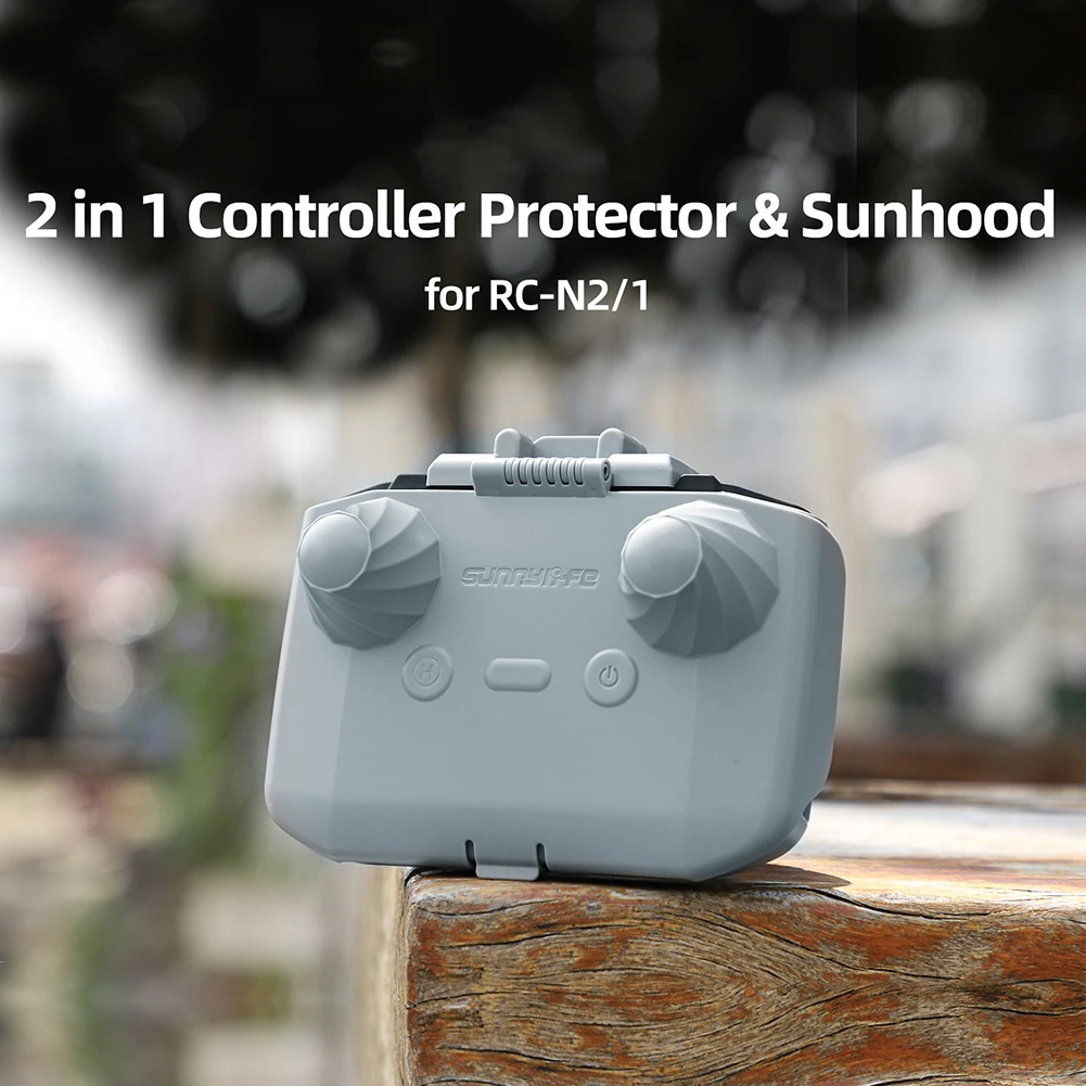 

Remote Control Sun Hood Sunshade Scratch Remote Controller Accessories Sunshade Compatible For DJI Mini 4 Pro/Air 3/RC-N2/1