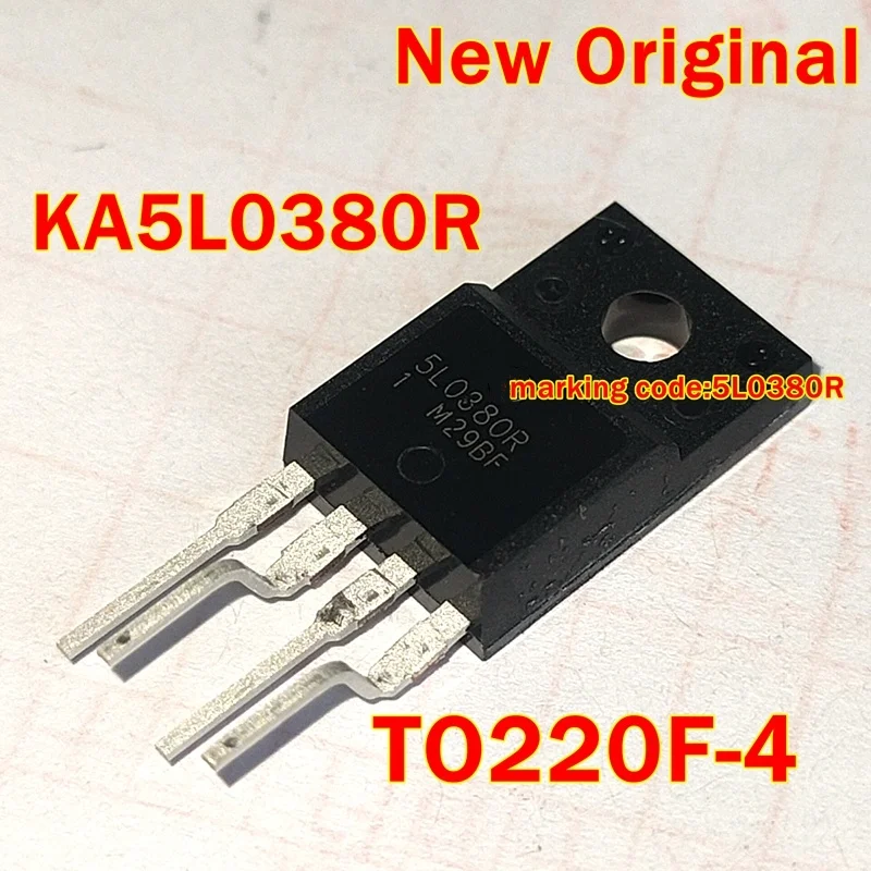 

1pcs to 20pcs KA5L0380RYDTU KA5L0380R TO220F-4 New Original marking code:5L0380R Power Switch(FPS)