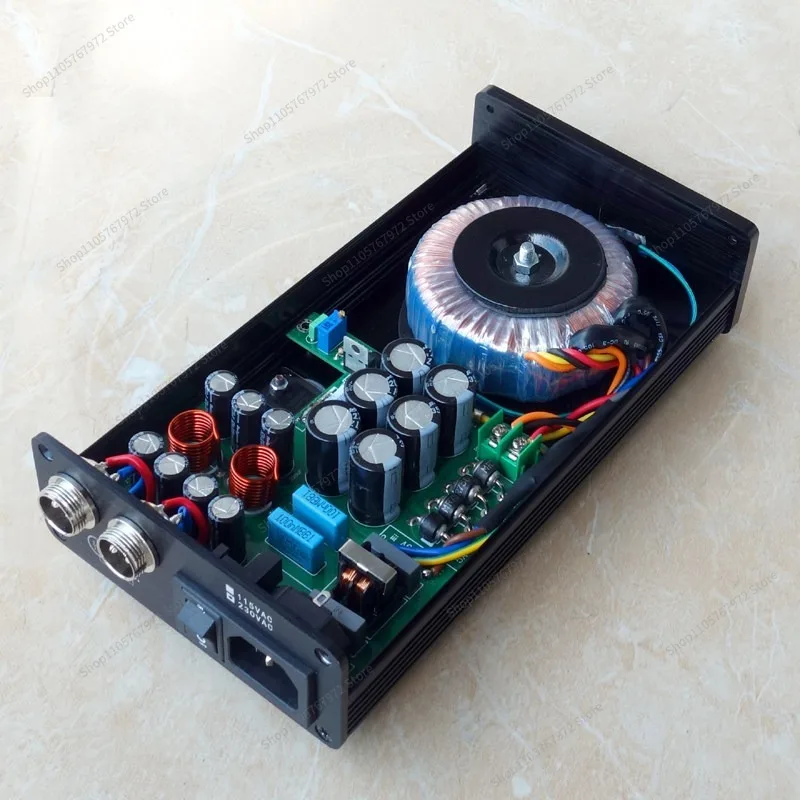 For 50W DC linear regulated power supply DC12V dual output, fever hard disk box NAS router