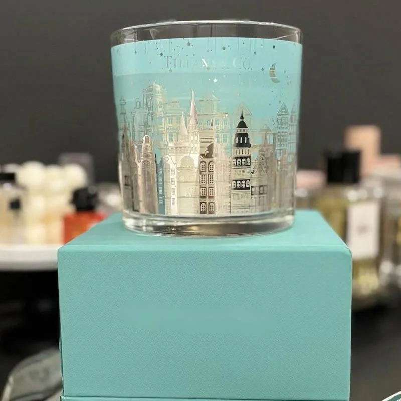 Luxury Aromatherapy Candle Gift Box Jelly Wax Smokeless Scented Candle Romantic Room Decor Holiday Party Christmas New Year Gift