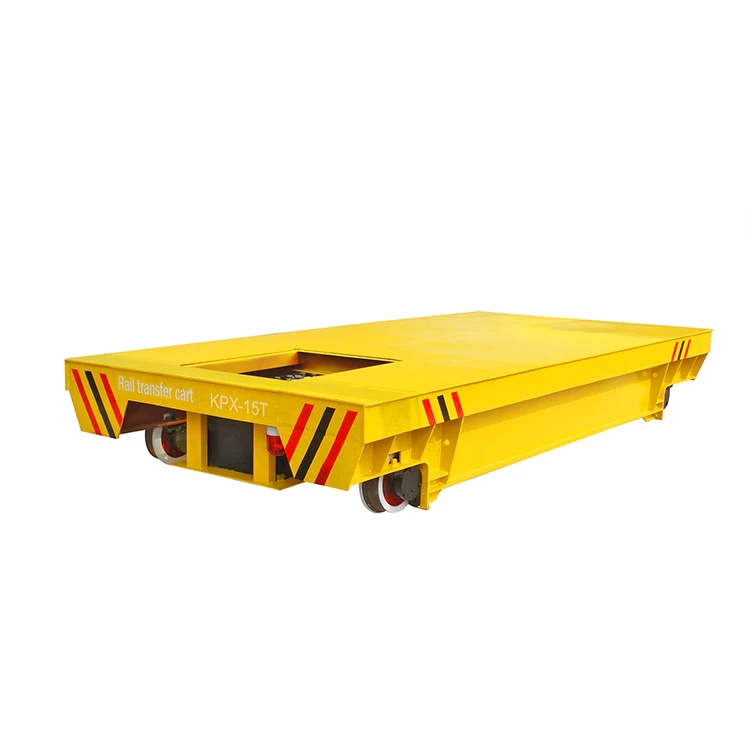Industrial Electric Flatbed Cart Heavy Duty Electric Transfer Trolley