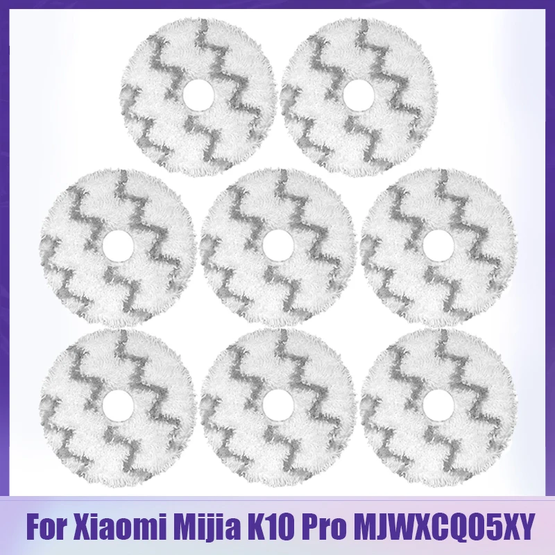 For Xiaomi G11 / Xiaomi Mijia K10 Pro / MJWXCQ05XY / MJWXCQ05XYHW Vacuum Cleaner Accessories Washable Mop Cloth Replacement