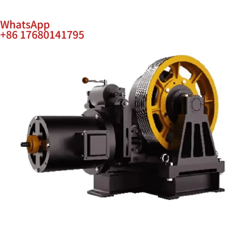 Elevator Gearless Permanent Magnet Synchronous Electric Motor