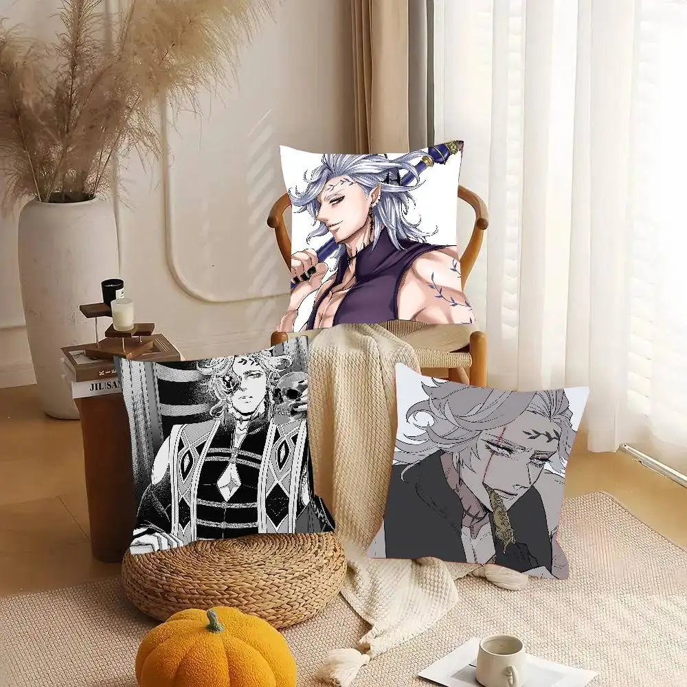 Hades Anime R-Record Of Ragnarok Pillow Case Fashion Square Pillowcase Bedroom Sofa Room Ins Decoration Leisure