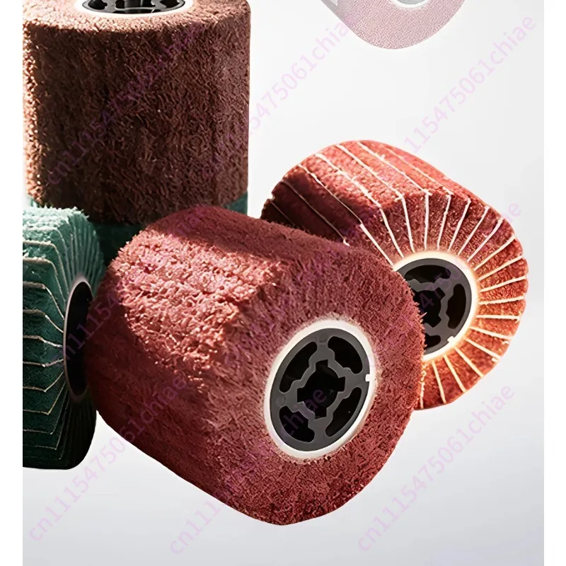 Drawing Wheel Stainless Steel Polishing Metal Copper  Wire Drawing Pneumatic Wire  Machine Scouring Cloth Mirror Surface