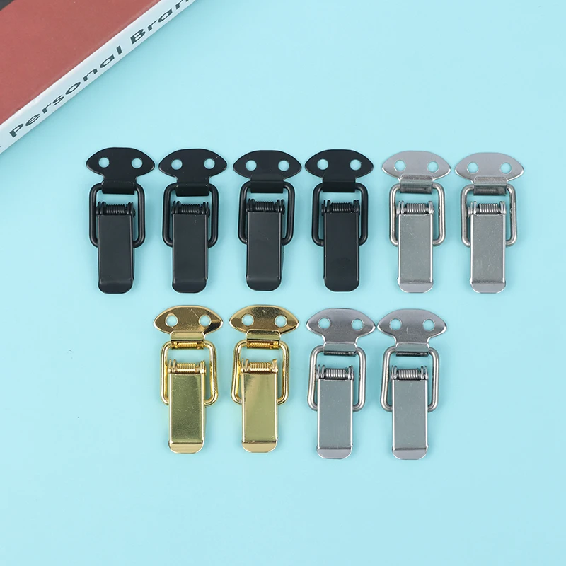 2PCS Snap Lock Toggle Latches Spring Loaded Clamp Clip Case Box Latch Catch Toggle Tension Lock Lever Clasp Closures Crate Lock