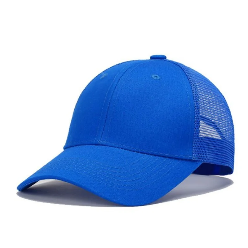 Professional Custom Logo Mesh Cap Sunscreen Sun Visor Cap Casual Sun Hat Designer Snapback Caps Printing Baseball Cap