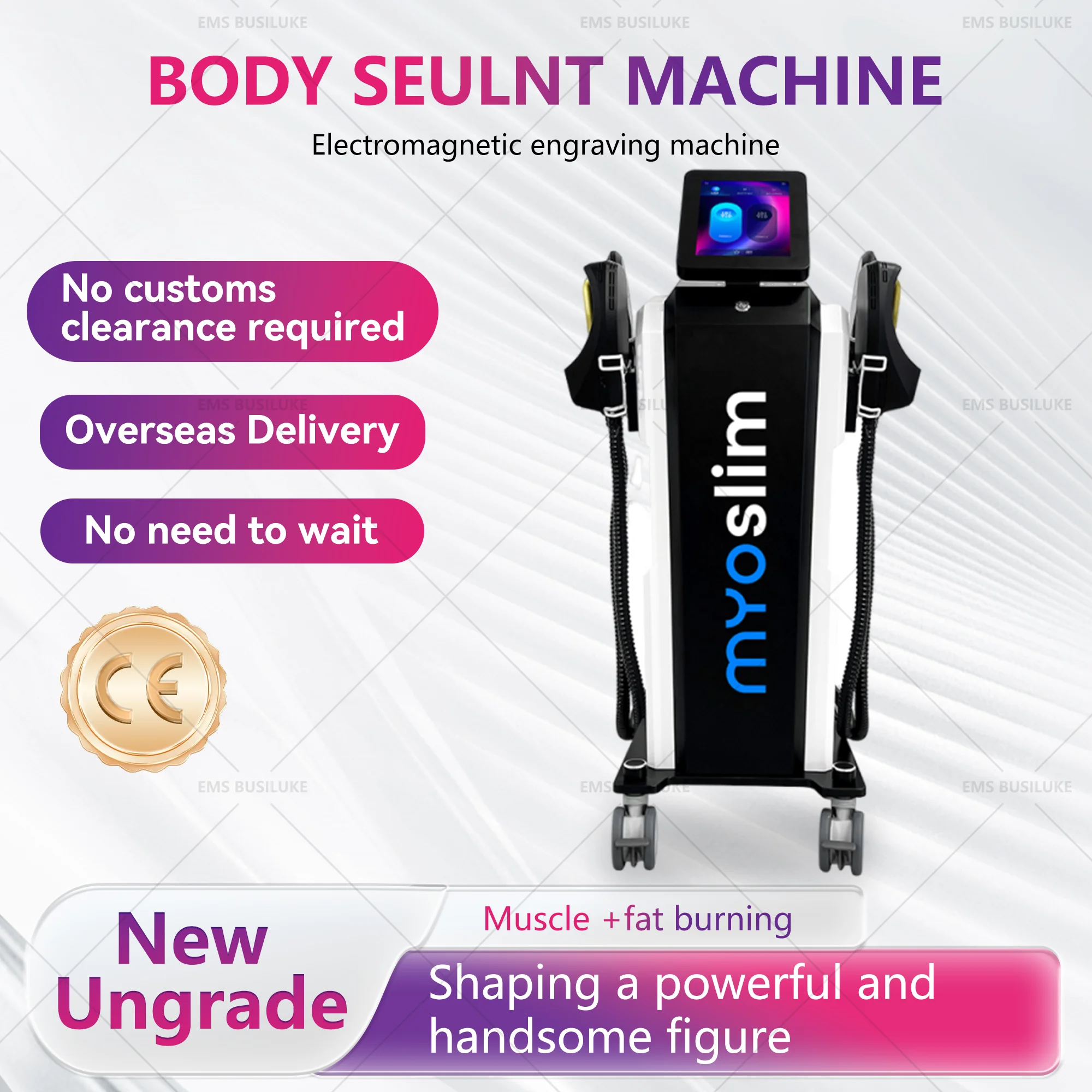 

EMS Body Face Slimming Burns Fat Increases Muscle Tightens Skin Thin Face Shapes Cell Regeneration Body Shaping Weight Loss