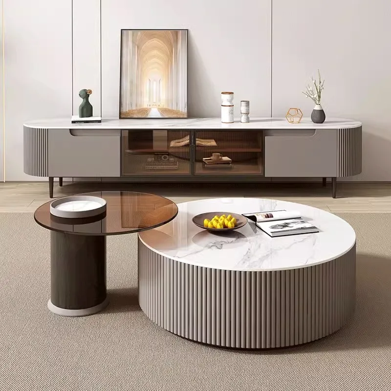 

Unique Minimalist Coffee Table Designer Modern Nordic Luxury Coffee Table Italian Center Antique Wooden Couchtisch Furniture