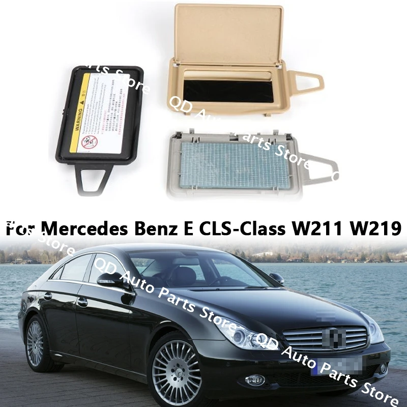 

2118100310 2118300410 Car Sun Shade Visor Makeup Cosmetic Mirror Cover Replacement For Mercedes Benz E CLS-Class W211 W219