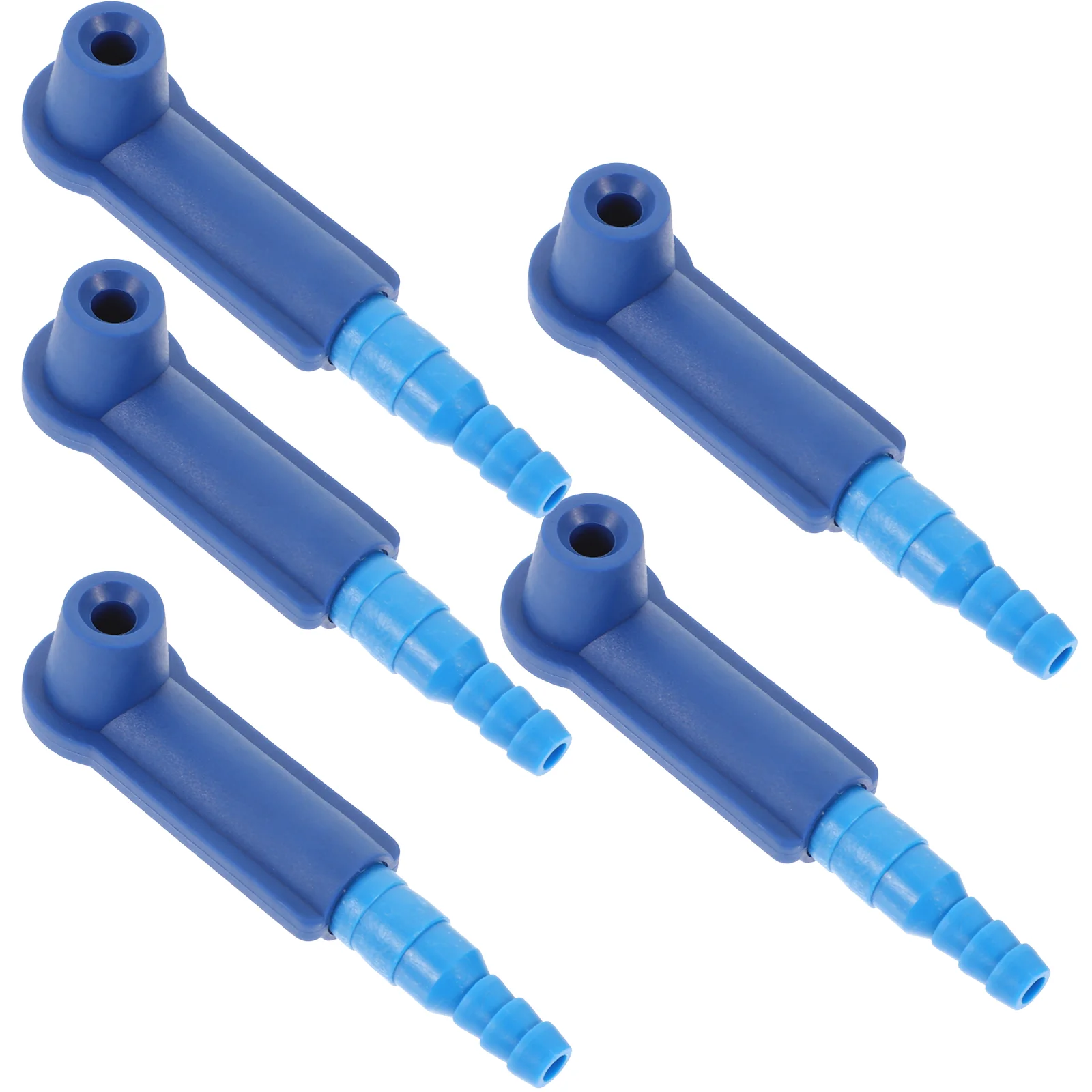 5 Pcs Machine Suction Pipe Joint Man Oil Abs Air Quick Exchange Tool Bleeder Connector Brake Parts