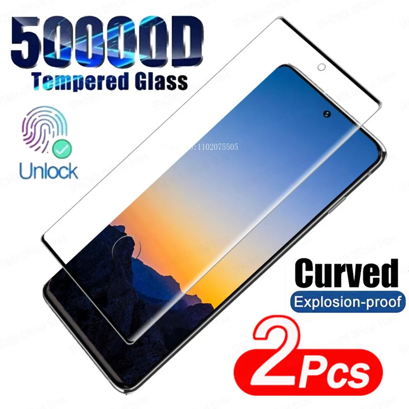 Clear high quality glass ON Samsung Galaxy S24 S22 S23 S21 S20 Plus Ultra Screen Protector ON SAMSUGN  Note 10 9 20 Plus S9 S10