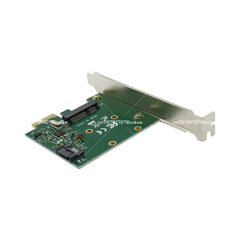 PCI-E PCIe to mSATA + SATA 3.0 supports nas Black Synology ASM1061 chip
