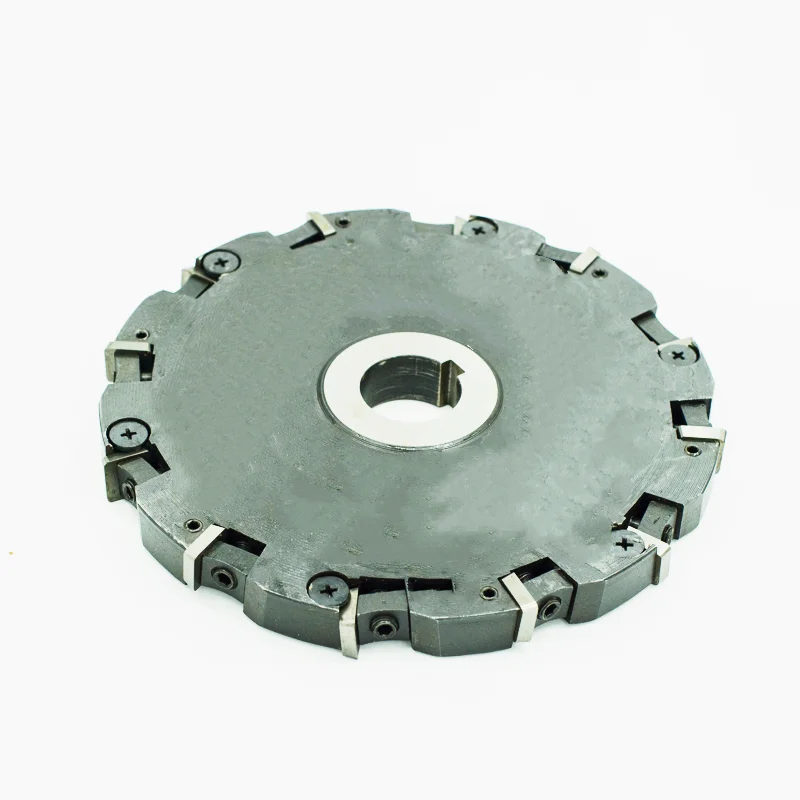 Cabeça de Fresa de Lados Indexável Borda de Inserção Disco para Ranhura de Fresagem Ferro de Aço Inoxidável 16 mm 20 mm