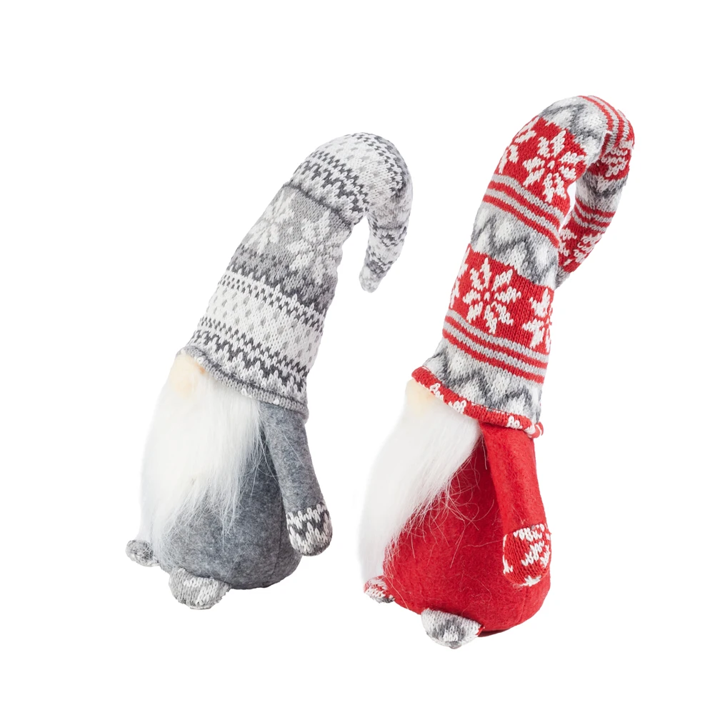 Voltsify عيد الميلاد سانتا جنوم أفخم دمية زخرفة قزم ديكور #6