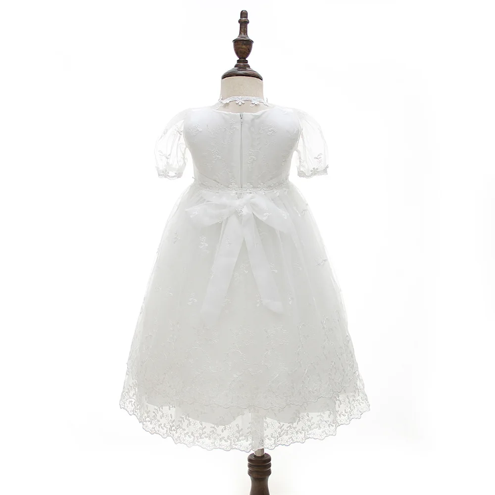 Christmas Clothes for Newborns long Dresses Baby Baptism Dress 1st Birthday Clothing with Hat and thin Coat 0-24 Months