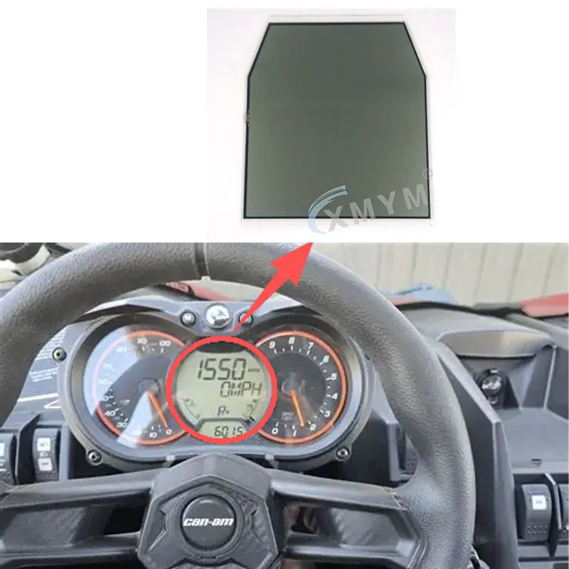 

For Can-Am Maverick X3 / BRP Turbo RR R 2017-2023 / ATV UTU X3 / SaeDoo ATV UTU X3 LCD Display Screen Replace Repair Use