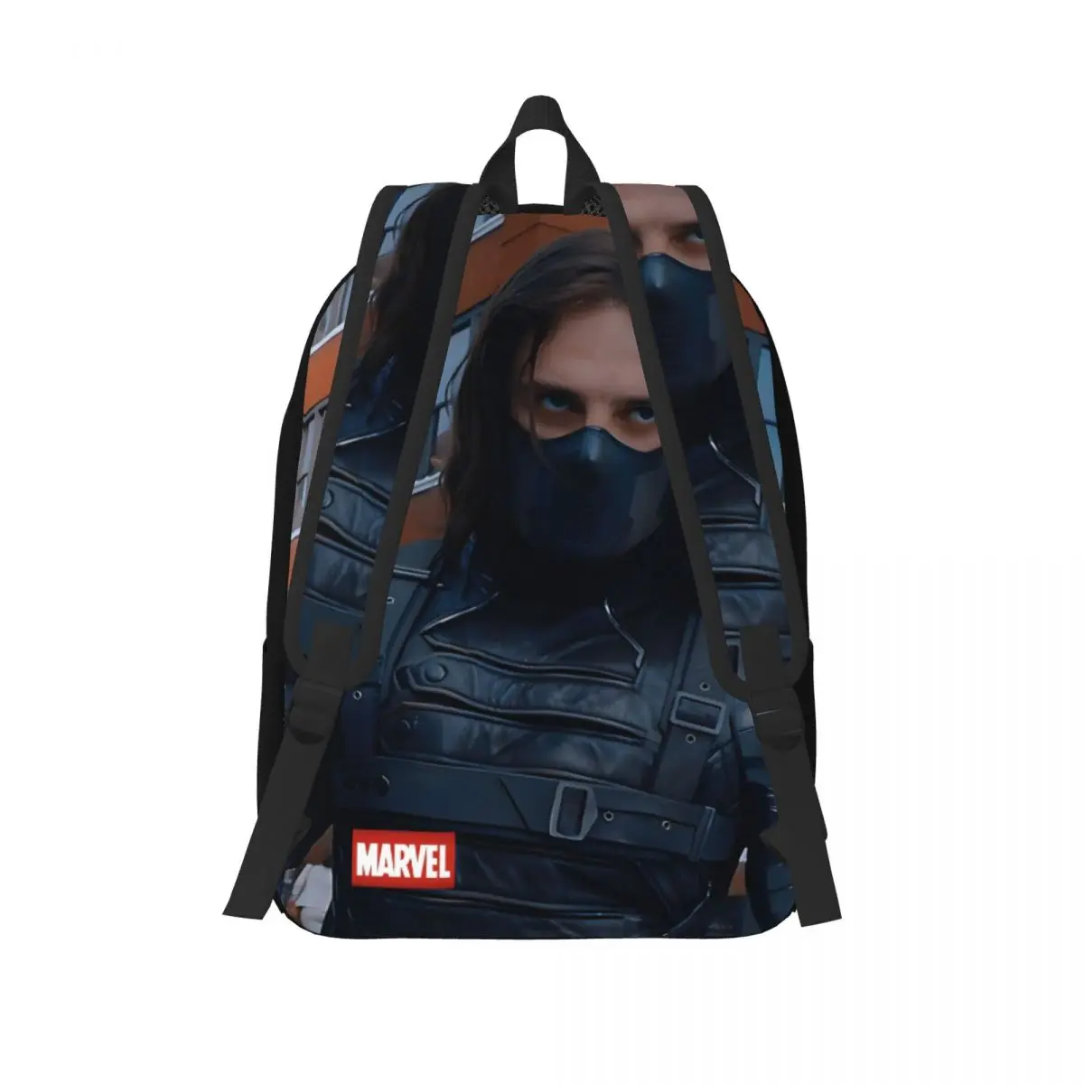 Weekend Picnic soldato chiusura con cerniera personalizzata Marvel Captain America The Winter Soldier Laptop Bag borsa Unisex compleanno