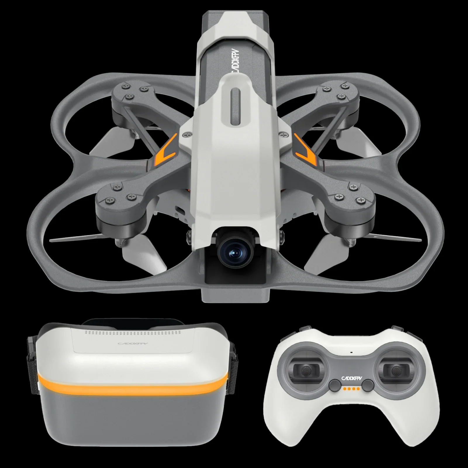 CADDX Protos FPV Drone RTF Kit 2.4G ELRS Receiver 5.8G 1080P FPV Goggles HD Ascent Remote Control For Quadcopter